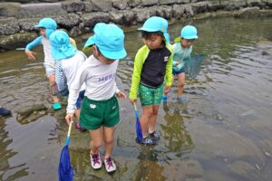 焼津のフィシィーナに磯遊びに行きました☆🐟★